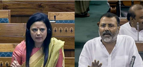 TMC MP Mahua Moitra tried to fabricate wrong narrative about the LS ethics panel proceedings: Nishikant Dubey