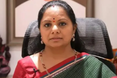 Telangana: Poll officials examine vehicle of K Kavitha, second time this month