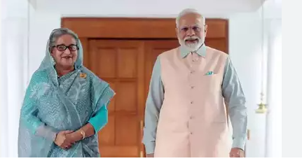 PM Modi and Sheikh Hasina jointly inaugurate rail and power sector projects between India, Bangladesh