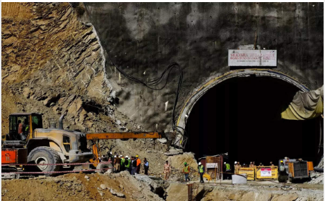 Silkyara tunnel collapse: Trapped workers in good health and communicating with rescue teams