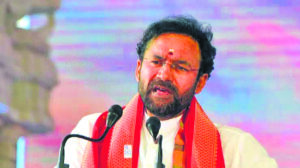 BJP President Kishan Reddy urges voters to support BJP and teach corrupt parties a lesson