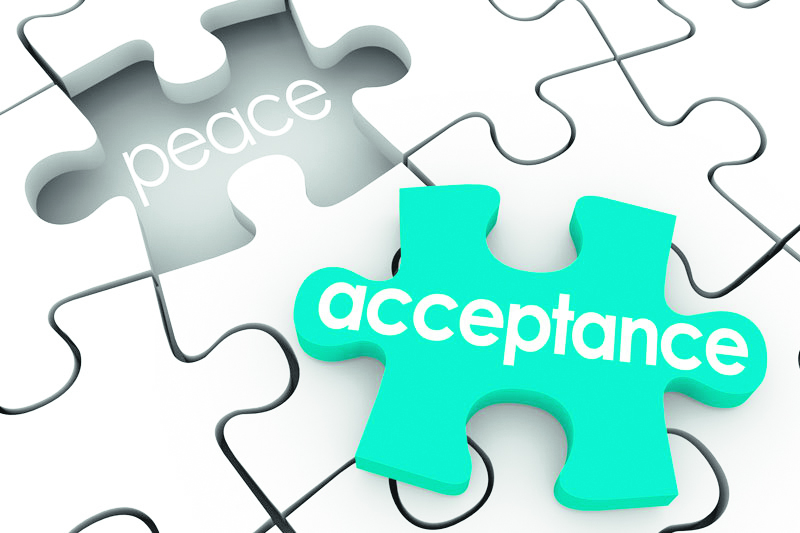 Acceptance leads to change