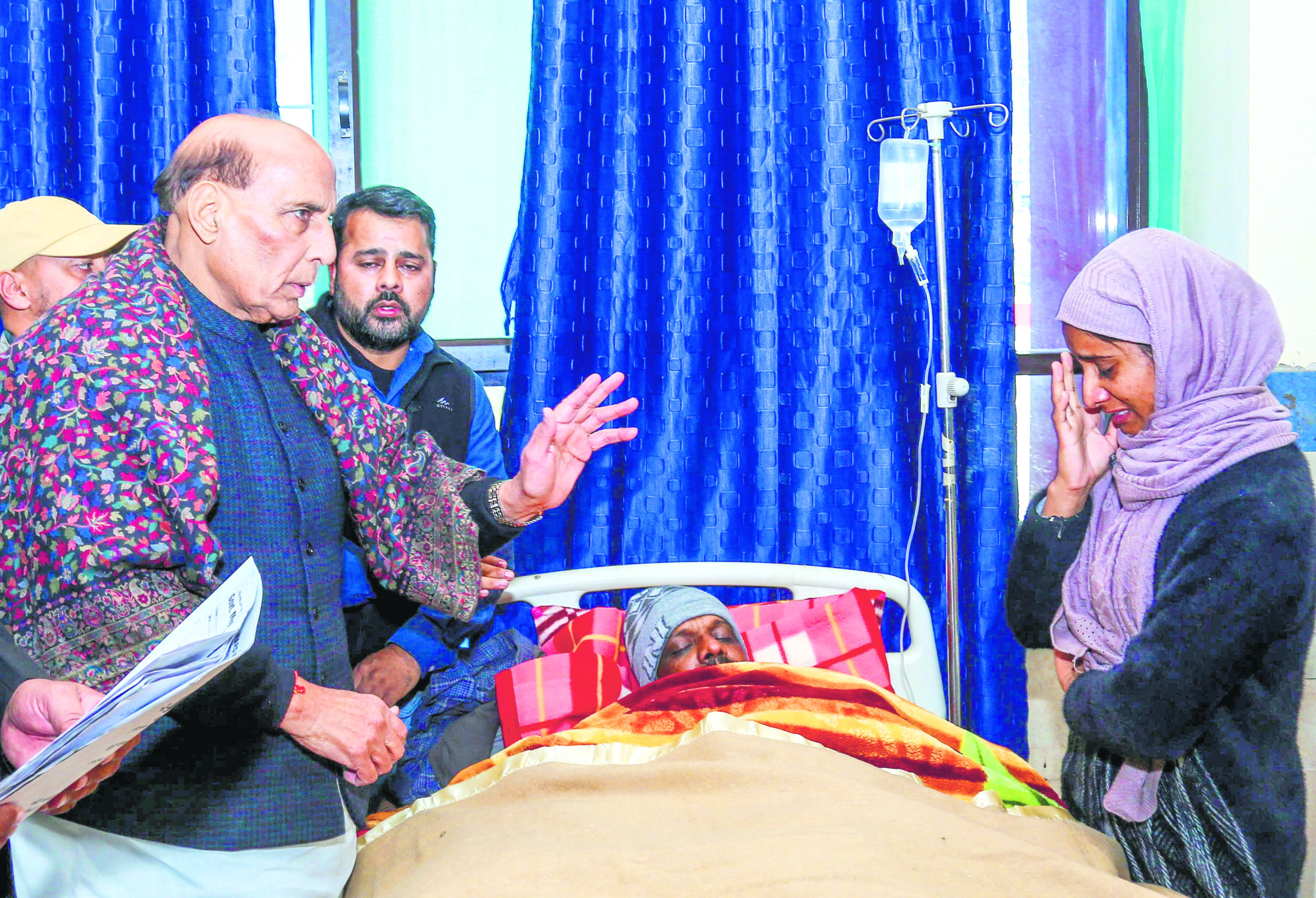 Rajnath meets families of three civilians killed in Poonch