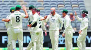 Lyon celebrates 500 wickets as Australia beats Pakistan