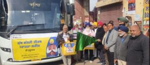 MLA Kuljit Singh Randhawa flags off fourth batch of pilgrims