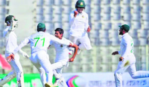 Taijul Islam’s brilliance puts Bangladesh close to victory