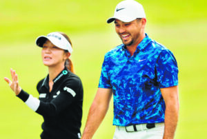 Jason Day, Lydia Ko lead with 2 shots in mixed team