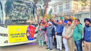 MLA Kulwant Singh sends off pilgrims on spiritual journey to Salasar Dham