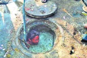 Official data highlights 38 districts yet to eradicate manual scavenging