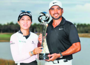 Jason Day and Lydia Ko triumph in mixed team event