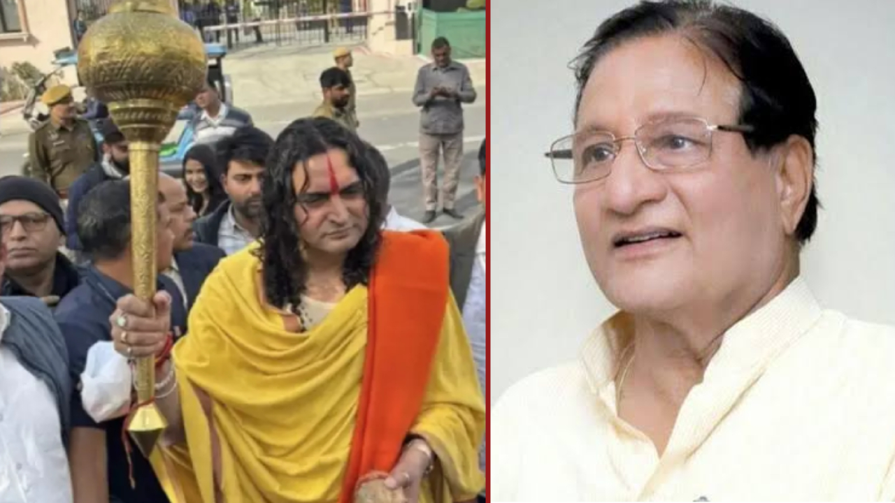 Balmukund Acharya slams Shanti Dhariwal’s ‘Bhajan Mandali’ remark