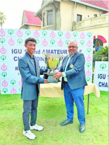 Subhash Tamang becomes first player from Nepal to win All India amateur golf title