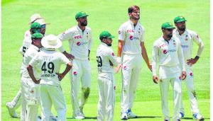 Pakistan fined for slow over-rate during 1st Test in Perth