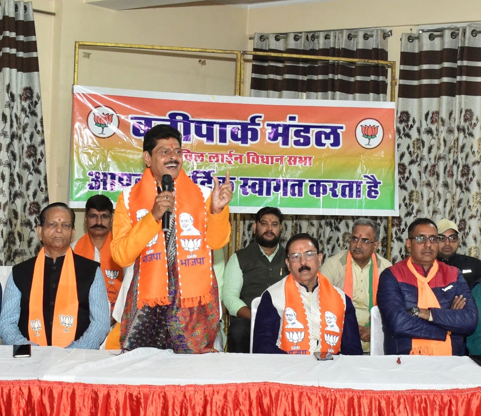 MLA Gopal Sharma stresses workers’ unity at Banipark Mandal meet