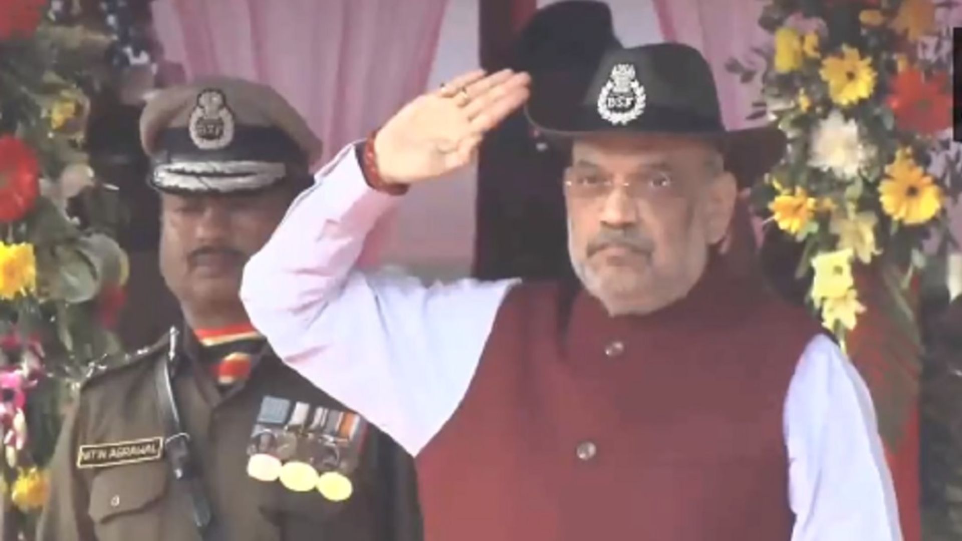 Union Home Minister Amit Shah pays tribute to fallen heroes at BSF’s 59th Raising Day in Hazaribagh