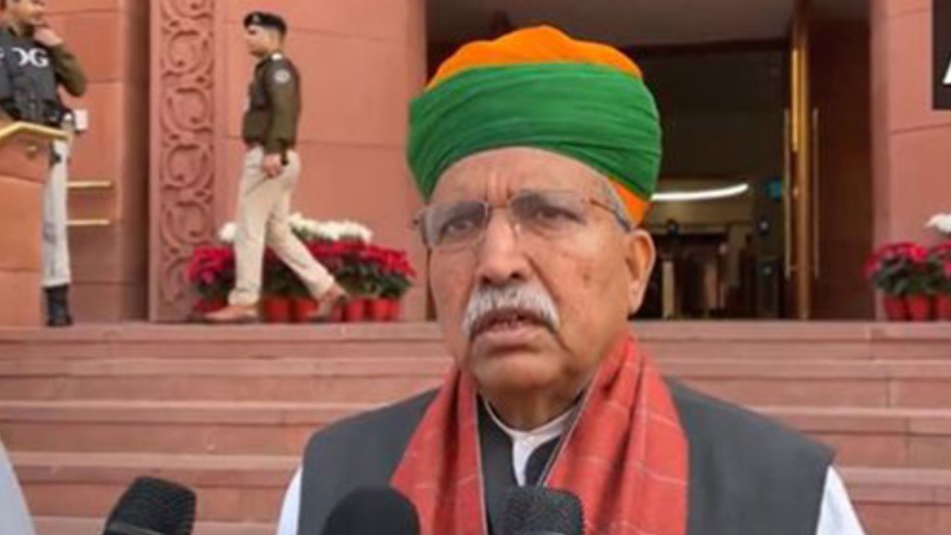 Arjun Ram Meghwal on the Karni Sena Chief’s murder: Result of law and order collapse during Congress govt
