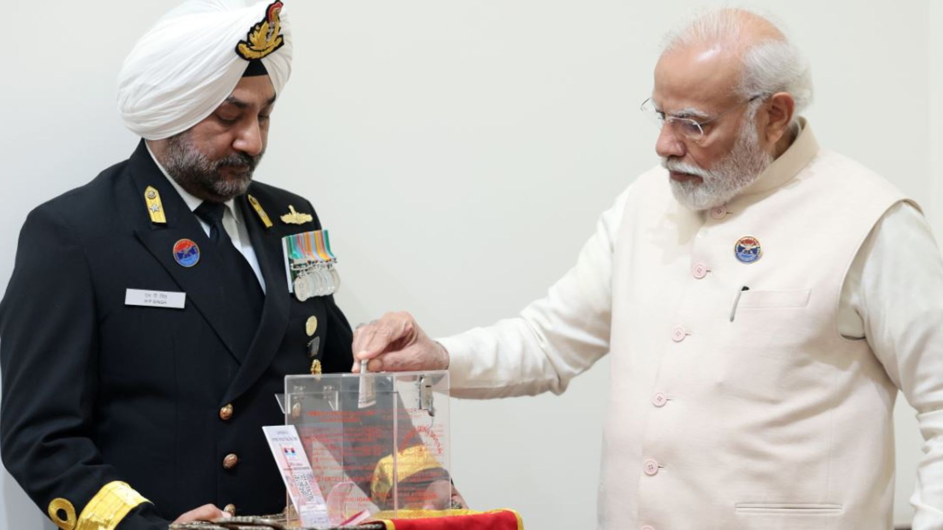 PM Modi pays tribute to the soldiers on Armed Forces Flag Day