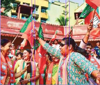 BJP triumphs in North India, Congress holds southern ground