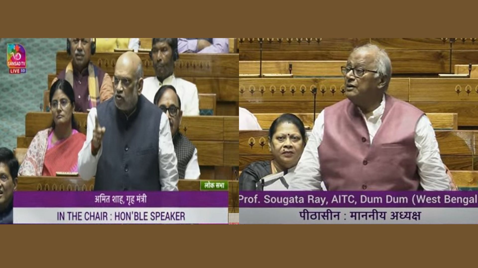Lok Sabha Uproar! Amit Shah’s Fiery Rebuke Echoes, ‘Two PMs, Flags, and Constitutions in One Country?