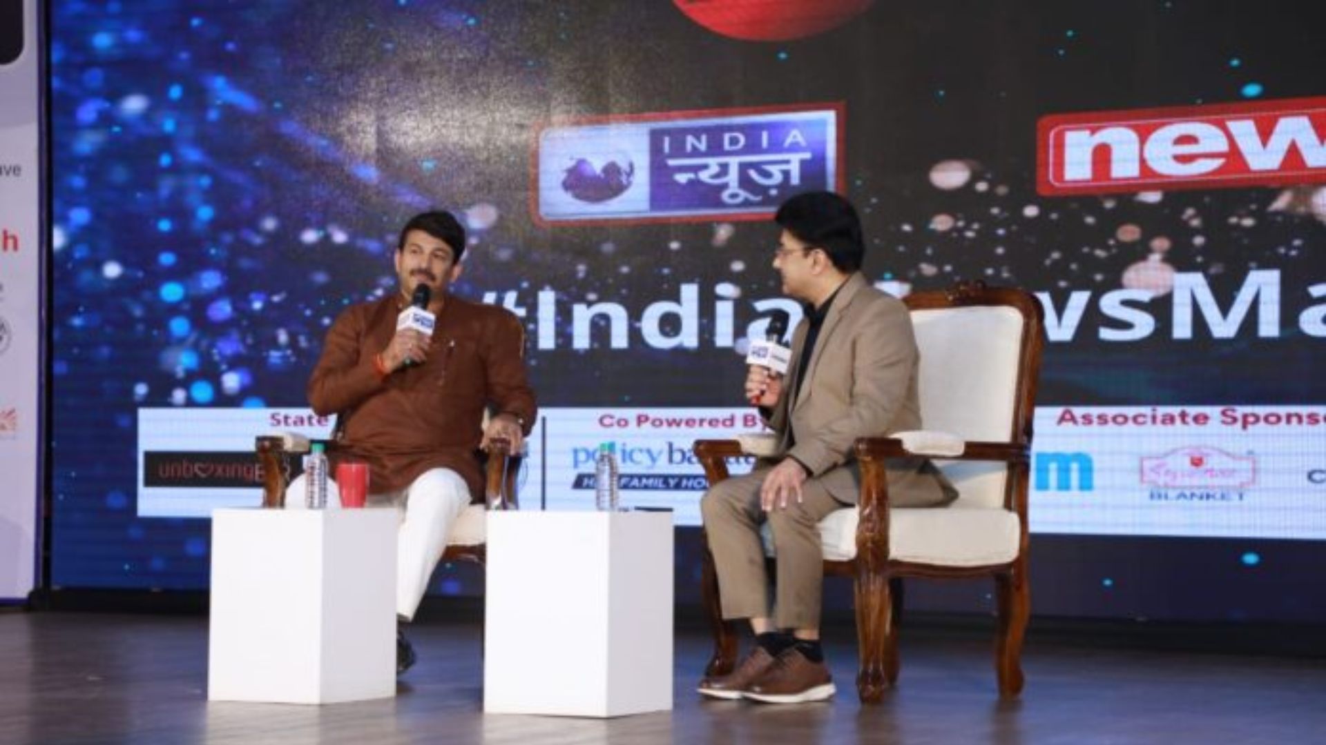 India News Manch 2023: Manoj Tiwari comments on triumph in three states, offers insights on CM faces