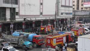 Pakistan: Four people have died and two injured in the Karachi mall fire