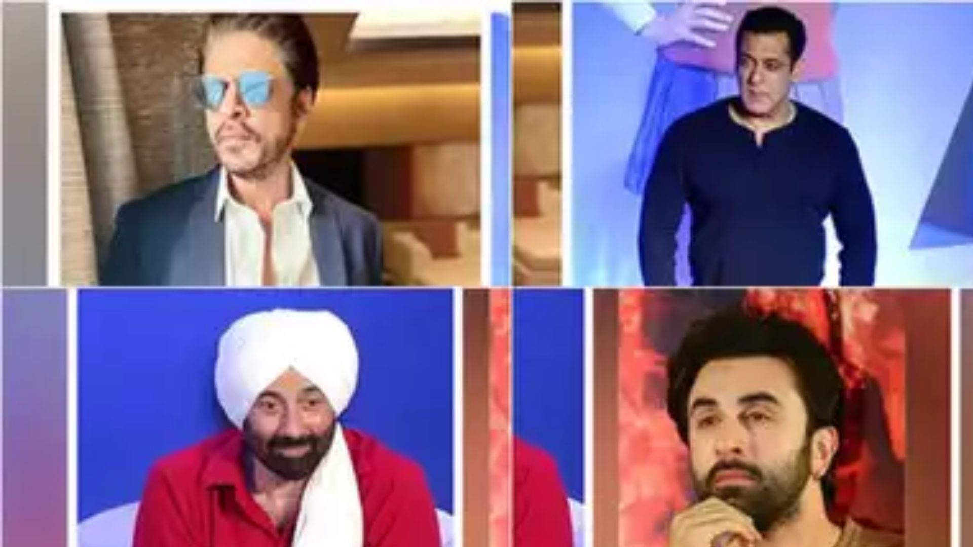 Salman, Shah Rukh to Ranbir: Bollywood stars who ruled the big screen in 2023