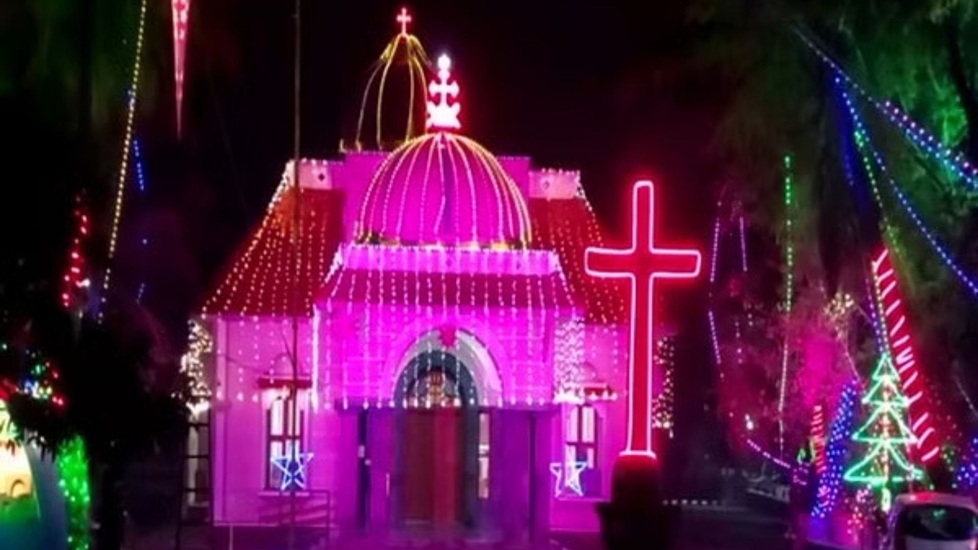 Churches in Ujjain lit up and decorated ahead of Christmas