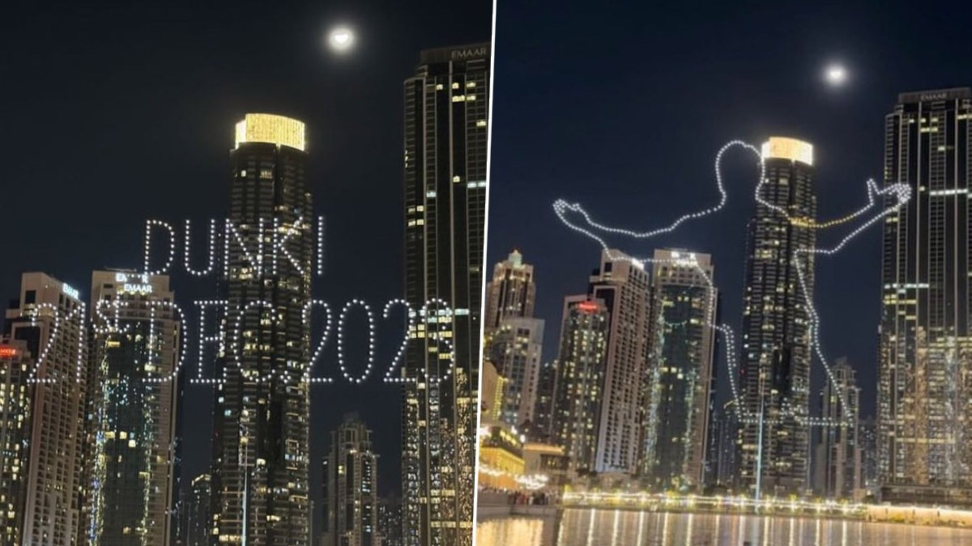 Shah Rukh Khan’s Spectacular Dubai Drone Show Lights Up the Sky, Unveiling ‘Dunki’ Trailer at Burj Khalifa
