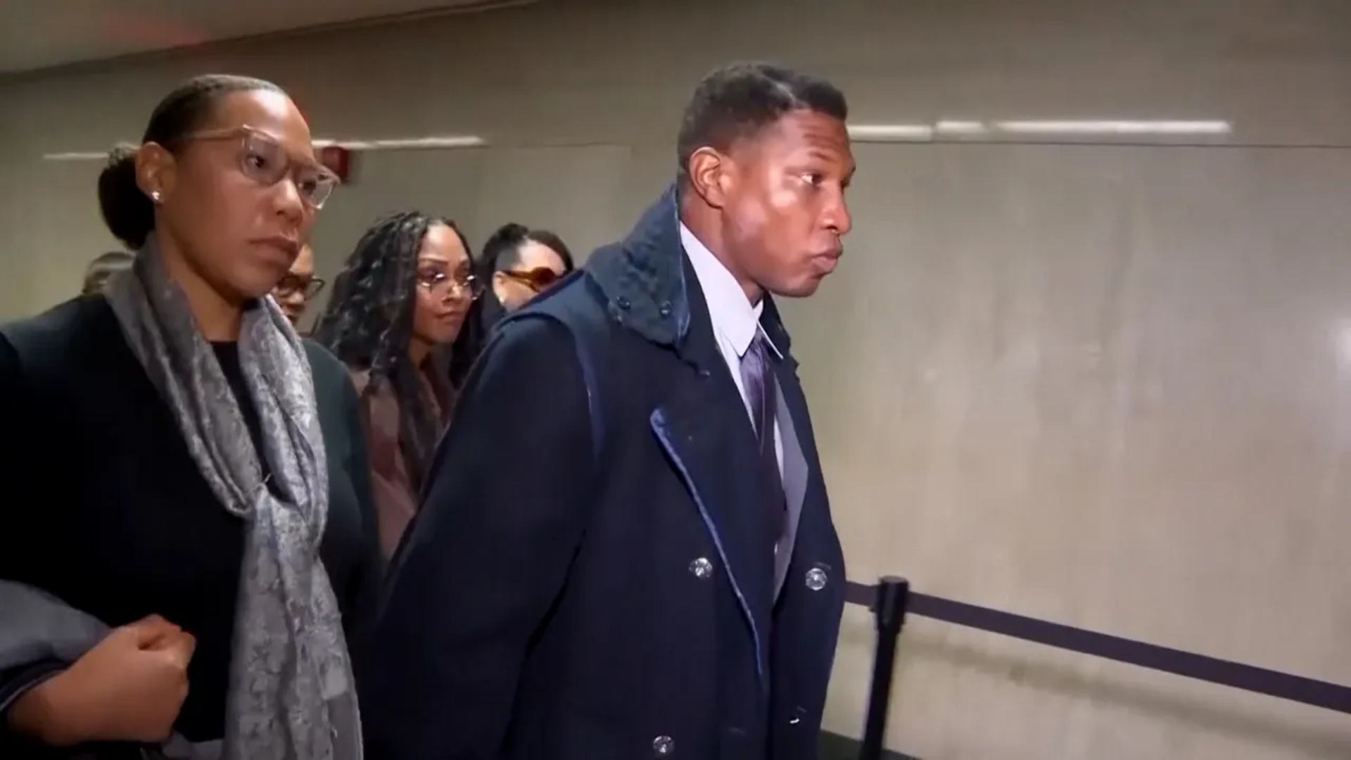 Actor Jonathan Majors Found Guilty of Assault and Harassment in Domestic Violence Case