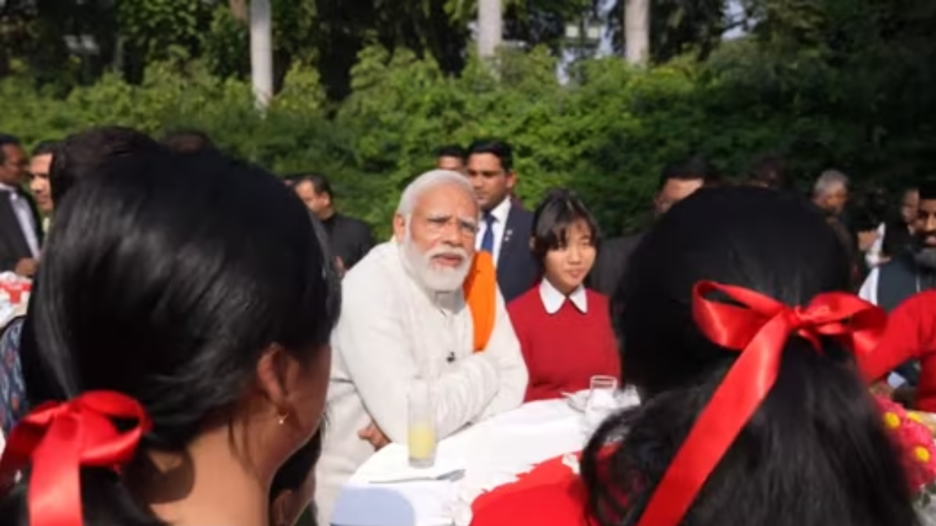 PM Narendra Modi shares video of students’ tour of his office