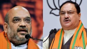 Amit Shah and JP Nadda offers prayer at Gurudwara Bara Sikh Sangat in Kolkata