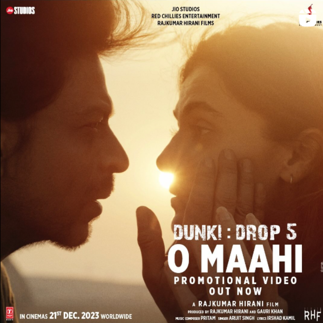 Shah Rukh Khan Unveils ‘O Maahi’ from ‘Dunki’, Shares Heartfelt Message on Love