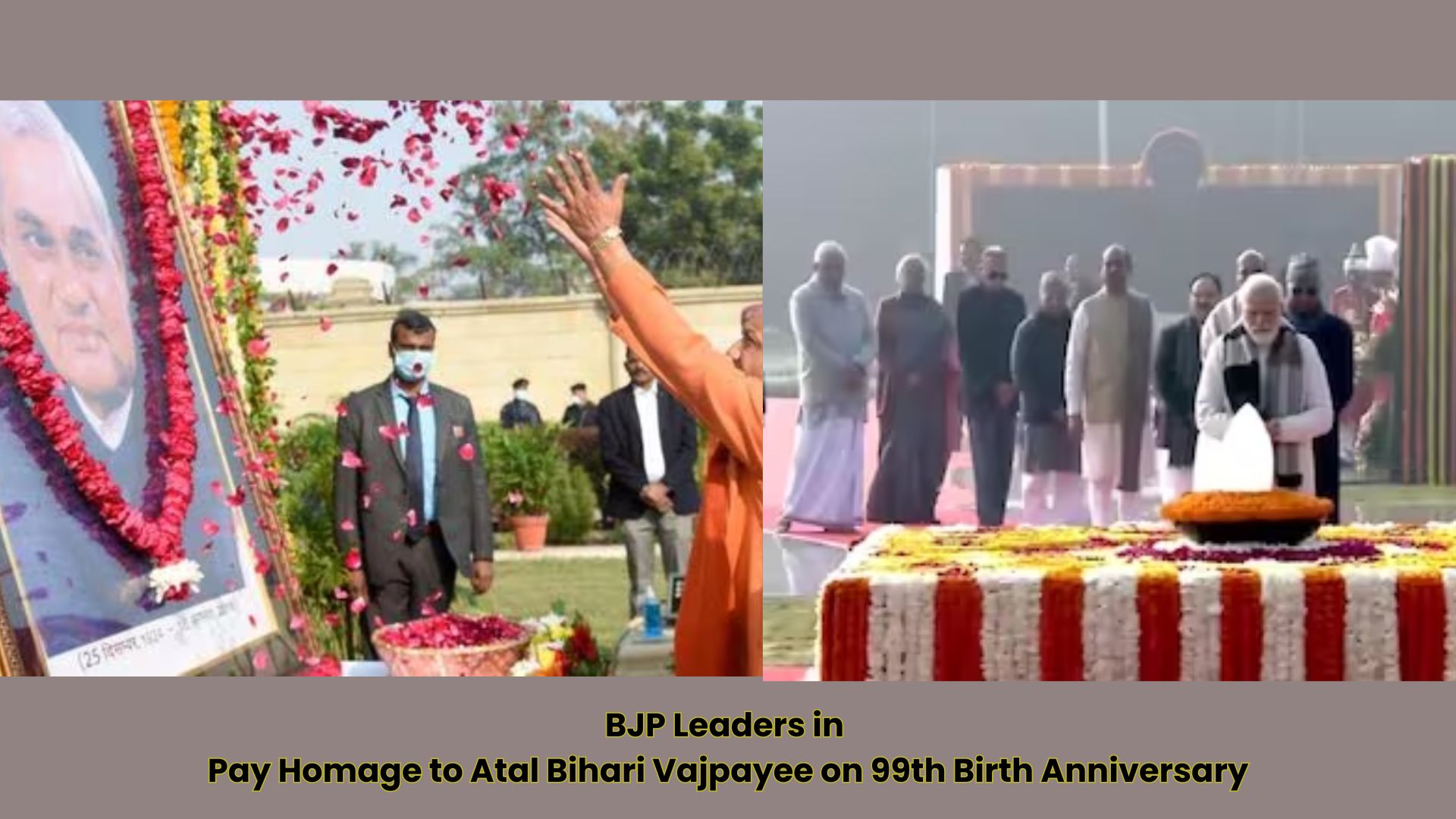 BJP Leaders in Himachal Pradesh Pay Homage to Atal Bihari Vajpayee on 99th Birth Anniversary