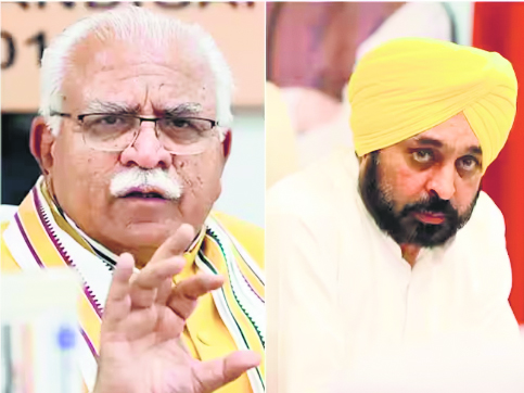 CMs of Haryana and Punjab attend pivotal Chandigarh meeting on SYL