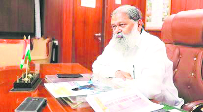 Anil Vij redresses people’s grievances, instructs concerned officers to take action