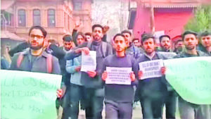 Offline classes halted in Kashmir after protest over Prophet post