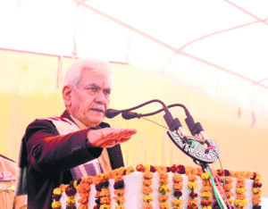 LG Manoj Sinha leads Viksit Bharat Sankalp Yatra in Samba