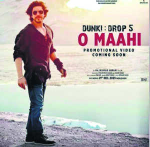 SRK unveils teaser of new track ‘O Maahi’