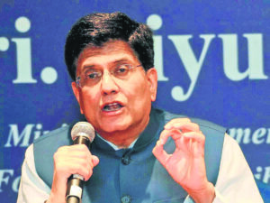 Piyush Goyal flags off ‘One Bharat Sari Walkathon’ in Mumbai