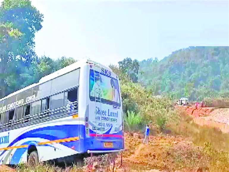 32 tourists injured as bus falls into gorge in Odisha’s Kandhamal
