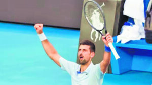 Australian Open: Novak Djokovic extinguishes Fritz fire to reach semis