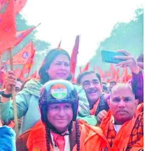 Ram Mandir bike yatra echoes devotion across Delhi streets