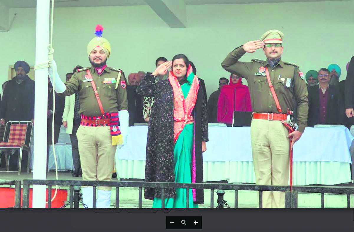 DC and SSP inspect Republic Day rehearsal in Mohali