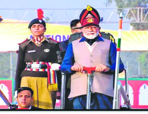 Ulfat Khan makes history as first female parade commander