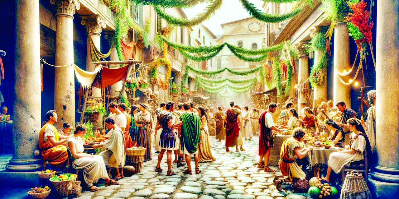 New Year celebrations Iin ancient Rome: Festive revelry and traditions