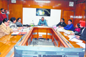 DC overviews Panchkula’s CM announcement progress