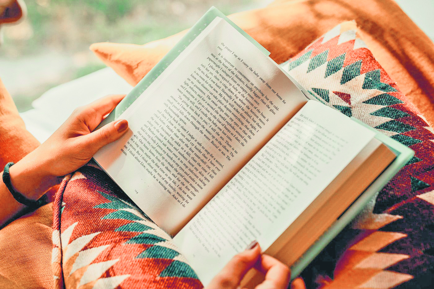 Why reading is the perfect escape from everyday pressures