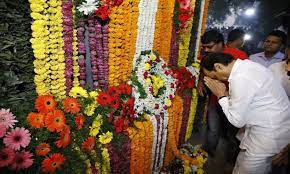 Ajit Pawar, Prakash Ambedkar pay tributes at Koregaon Bhima war memorial