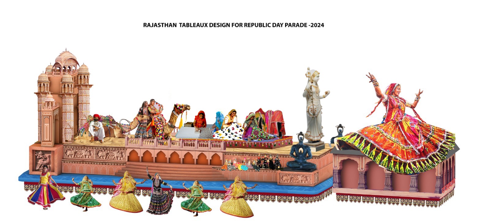 Rajasthan’s Republic Day tableau weaves heritage, culture and handicrafts