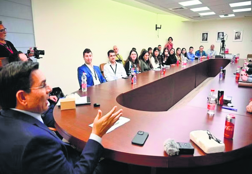 US and Canadian students learn about Antisemitism after Israel visit